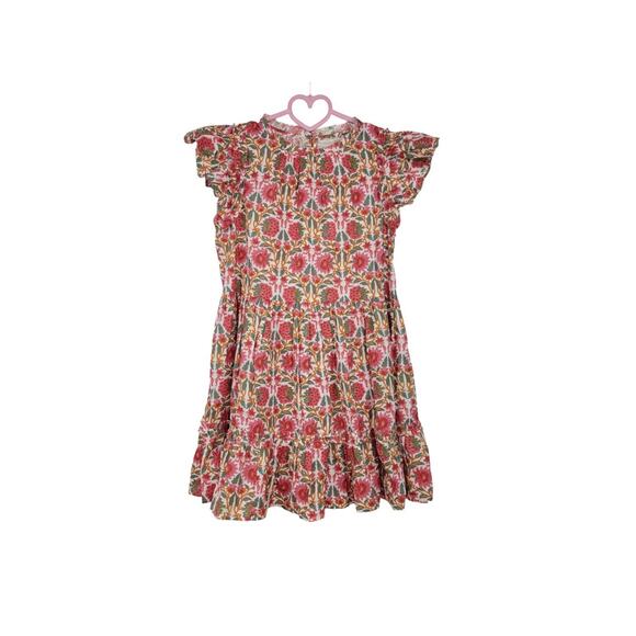 Caroline Constas Strawberry Dress New York Print Flutter Sleeve Mini XS X Small - Picture 1 of 8